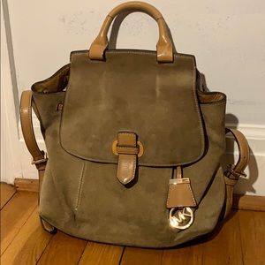 Michael Kors Leather Backpack